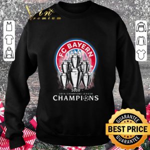 Hot FC Bayern Munich 6 cups UEFA Champions League shirt 5