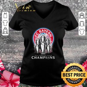 Hot FC Bayern Munich 6 cups UEFA Champions League shirt 4