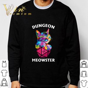 Cat Colorful Dungeon Meowster shirt 5