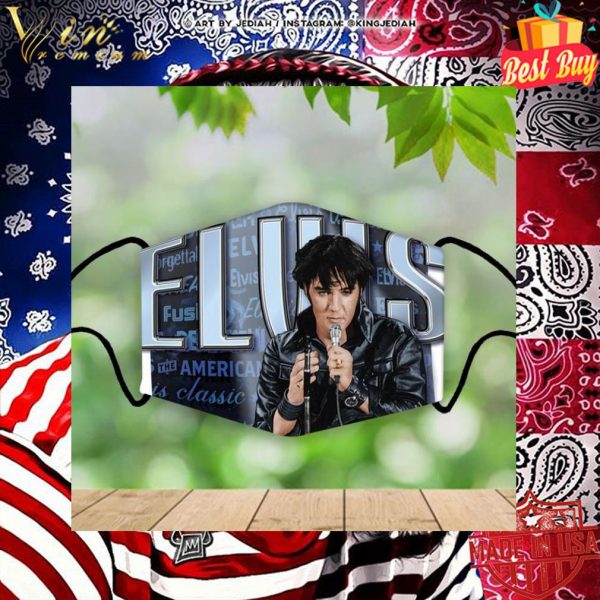 Elvis Presley American Classic Motorcycle King Of Rock and Roll face mask 2