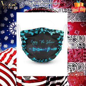 Guitar Lake Enjoy The Silence Lyrics face mask 4