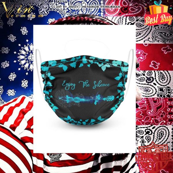 Guitar Lake Enjoy The Silence Lyrics face mask 2