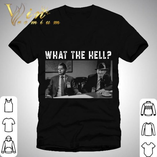 Michael Myers And Freddy Krueger What The Hell shirt 1