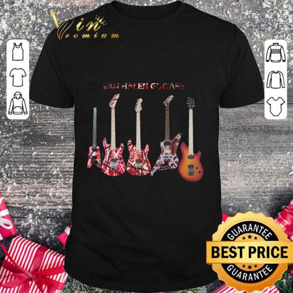 Official Van Halen Guitars shirt 1