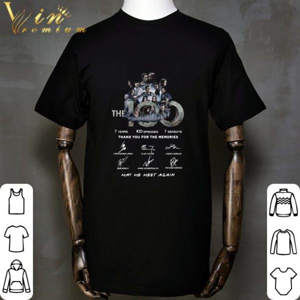 The 100 Movie Characters Signatures May Me Meet Again shirt 2