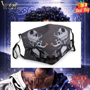 Jack Skellington and Zero face mask 5