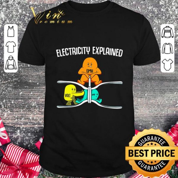 Premium Electricity Explained OMH VOLT AMP shirt 1