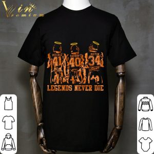 41 Piccolo 40 Sayers 34 Payton Legends never die shirt 4