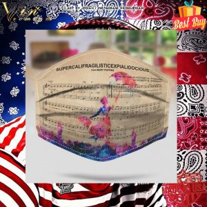 Supercalifragilisticexpialidocious from Mary Poppins face mask 4