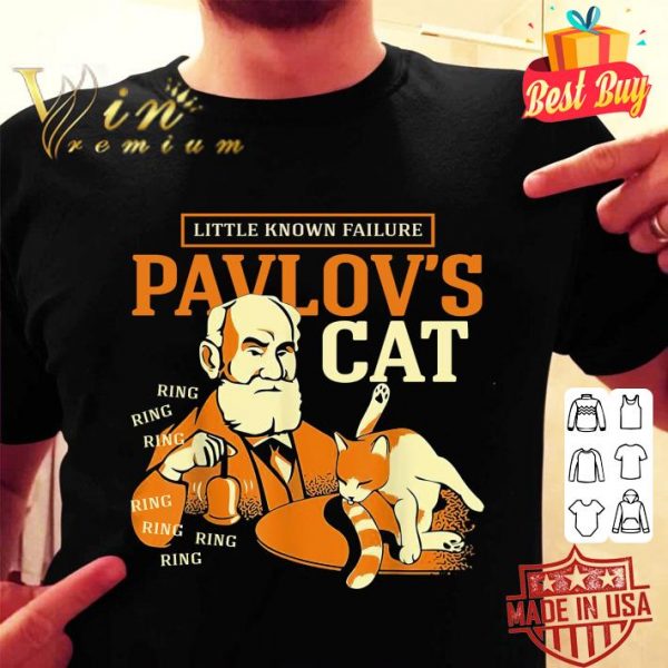 Official Little knows failure paxlov's cat ring ring ring shirt 2