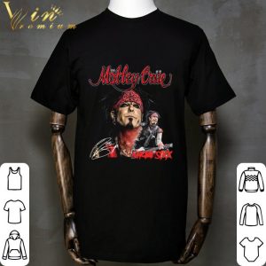 Motley Crue Band Leader Nikki Sixx Signature shirt 4