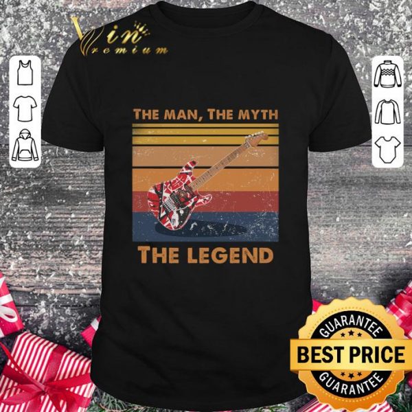 Premium Guitar the man the myth the legend vintage shirt 1