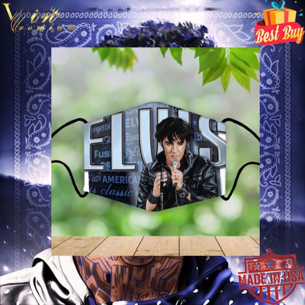 Elvis Presley American Classic Motorcycle King Of Rock and Roll face mask 3