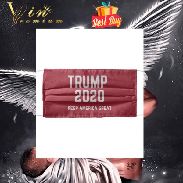 Trump 2020 keep America great face mask 1