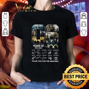 06 years of 2014-2020 The 100 signatures thank you shirt 4