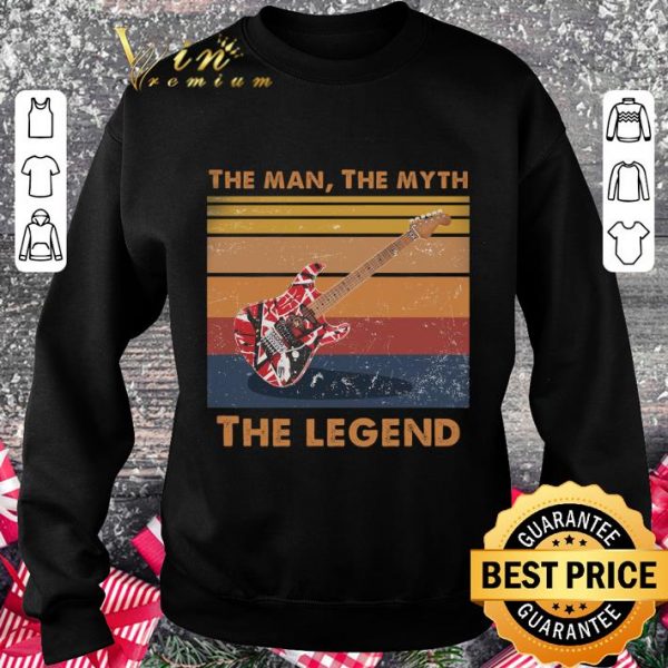 Premium Guitar the man the myth the legend vintage shirt 3
