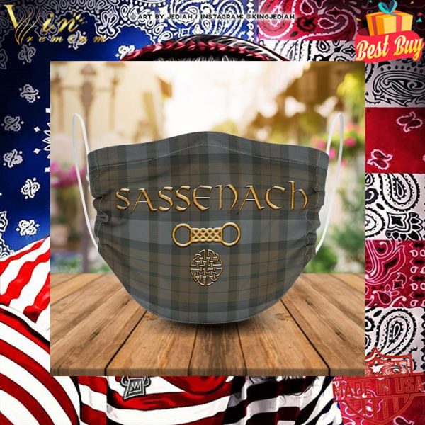Sassenach Outlander face mask 2