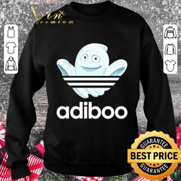 Premium Logo Adidas Adiboo Ghost Boo Halloween shirt 3