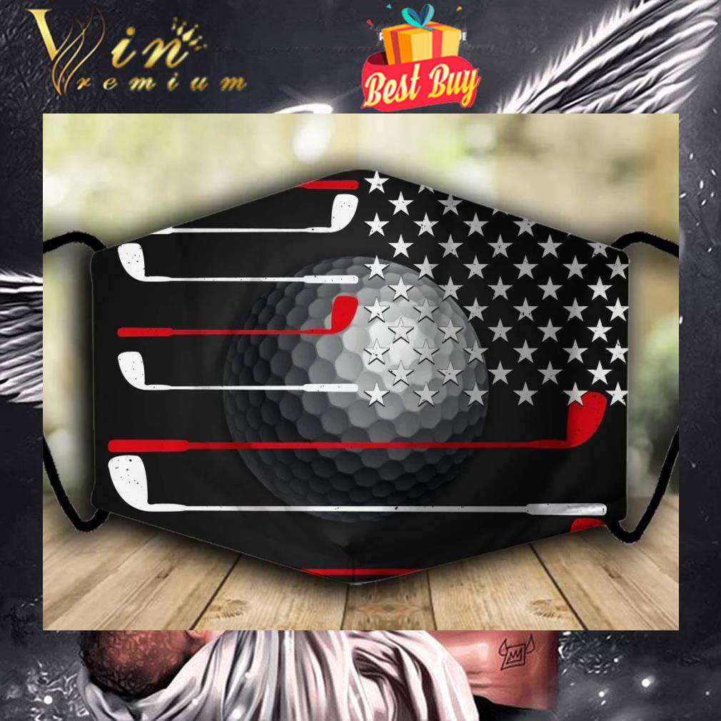 United States Navy and American flag face mask 6