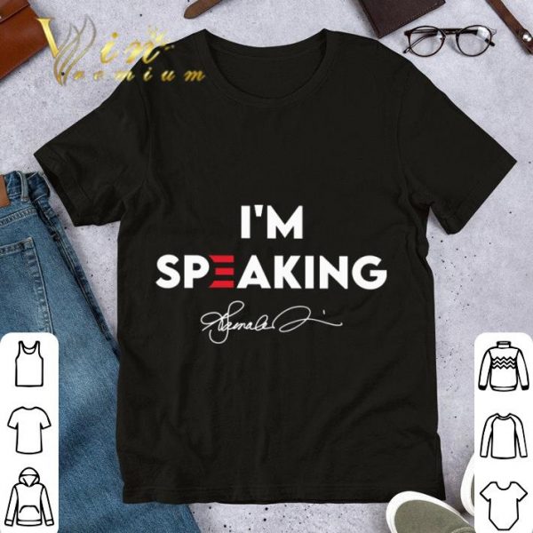 Biden Harris I'm Speaking Signature shirt 1
