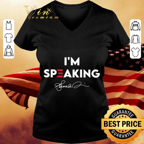 Biden Harris I'm Speaking Signature shirt 3