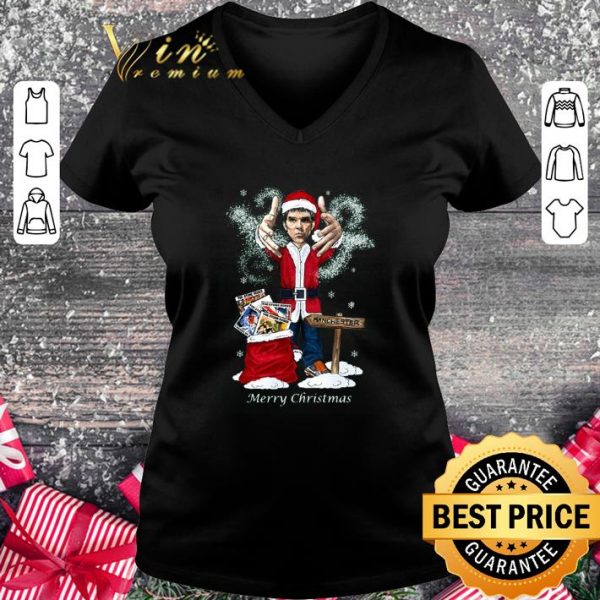 Funny Ian Brown Merry Christmas Jumper Manchester shirt 2