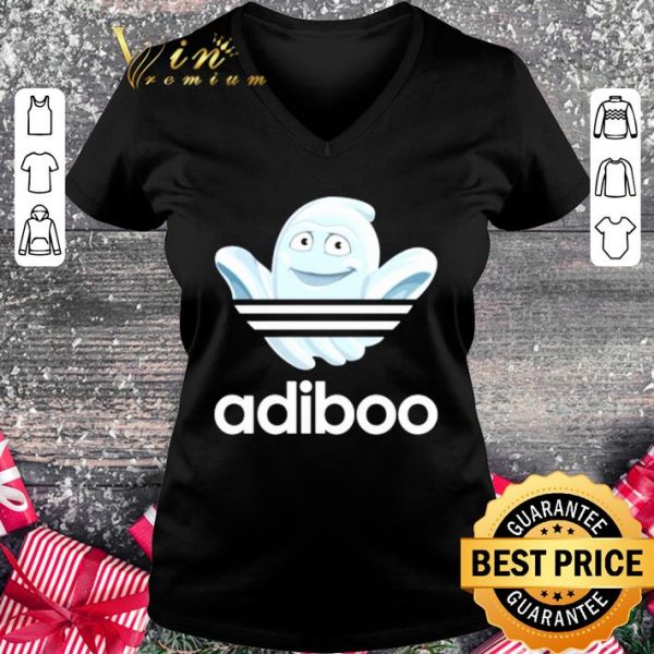 Premium Logo Adidas Adiboo Ghost Boo Halloween shirt 2