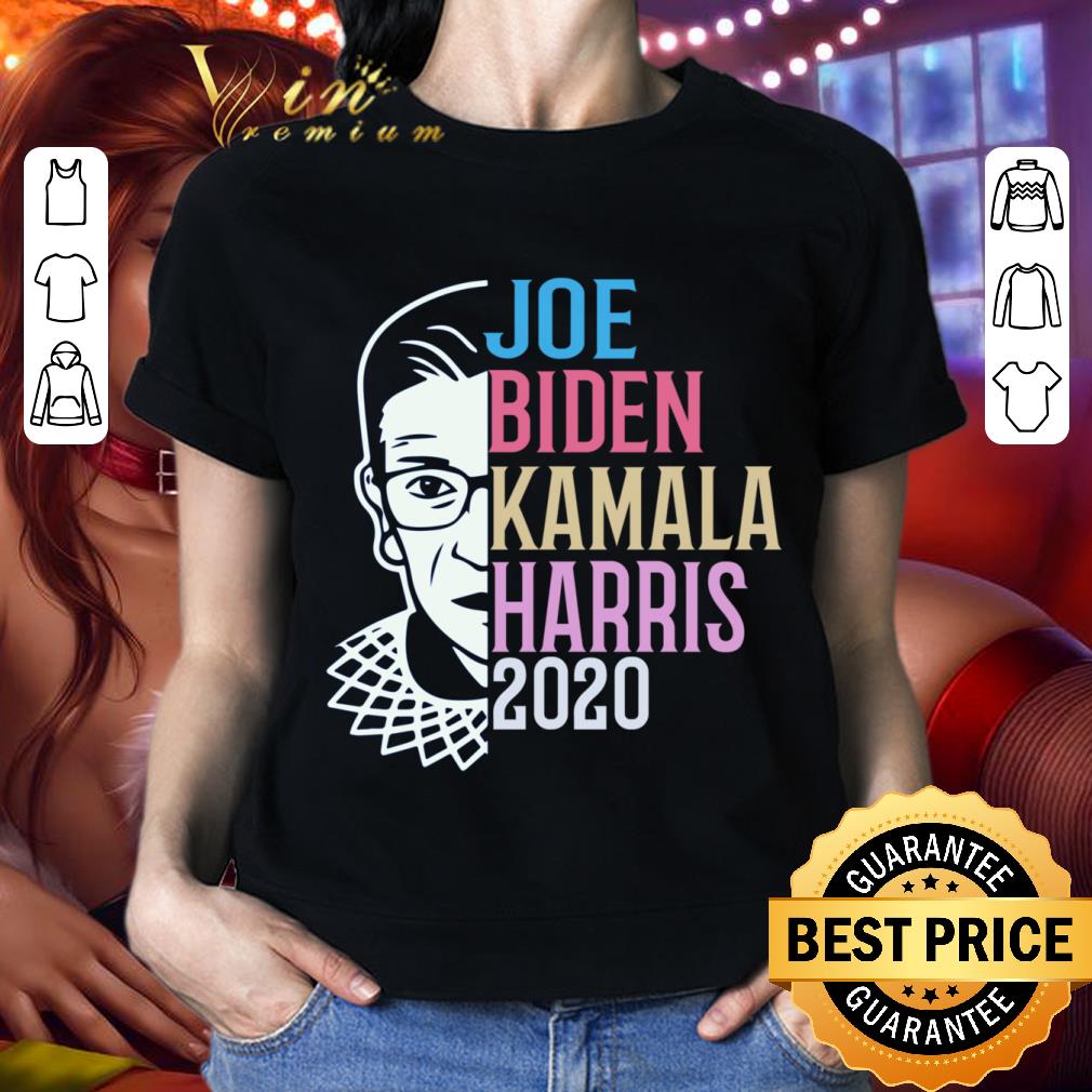 Hot Notorious RBG Joe Biden Kamala Harris 2020 Vintage Style shirt 2
