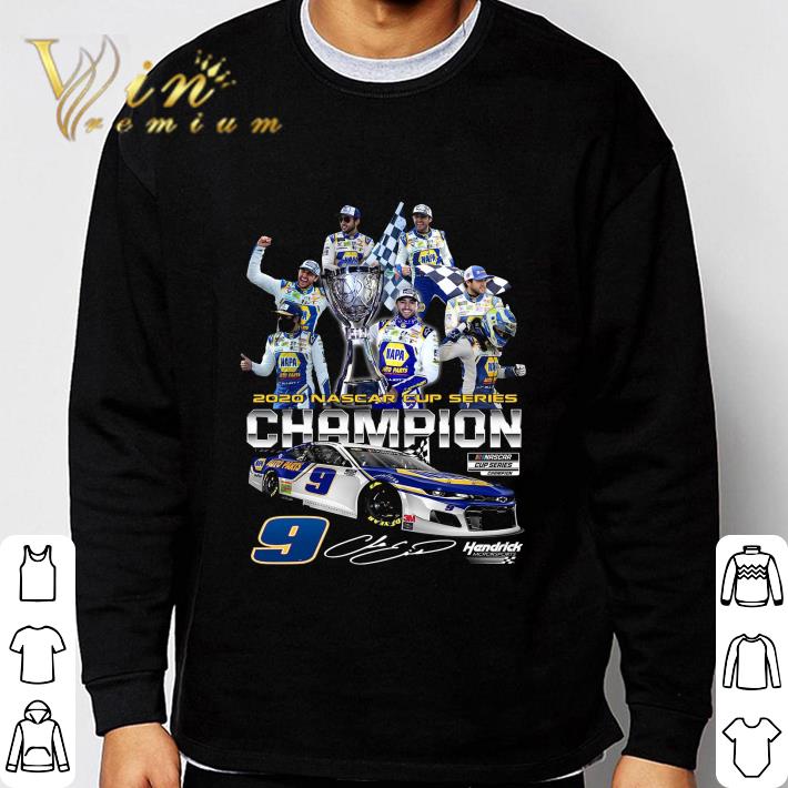 2020 Nascar Cup Series Champion 9 Chase Elliott Victory Signature shirt ...