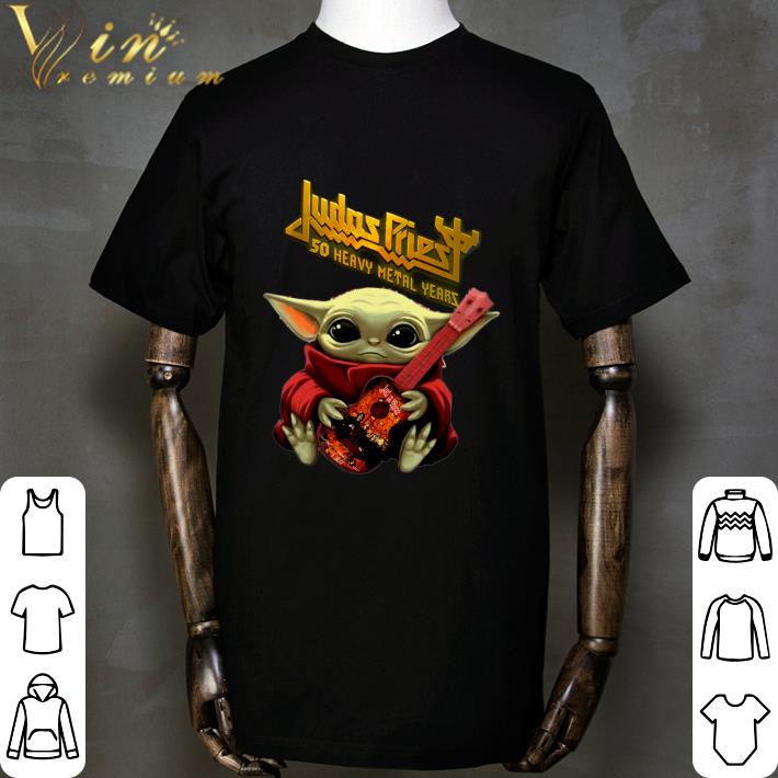 Star Wars Baby Yoda Judas Priest 50 Heavy Metal Years shirt Star Wars Baby Yoda Judas Priest 50 Heavy Metal Years shirt 2