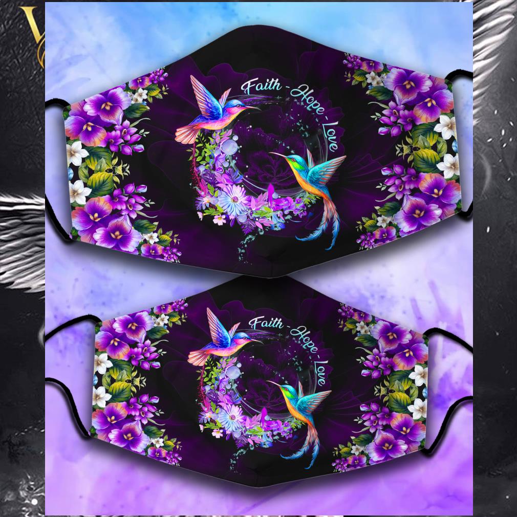 Snowman Butterflies Trees Christmas face mask 7