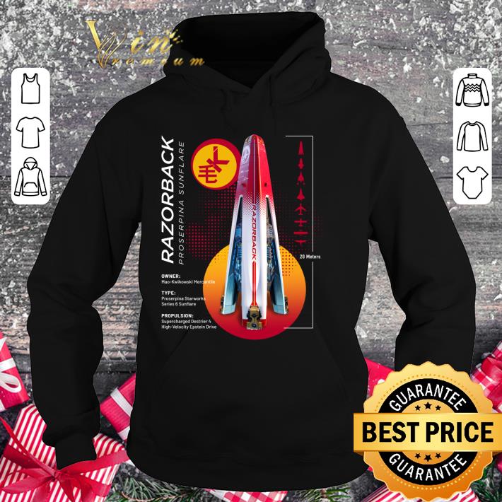 Premium The Expanse Razorback Ship shirt 9 Premium The Expanse Razorback Ship shirt