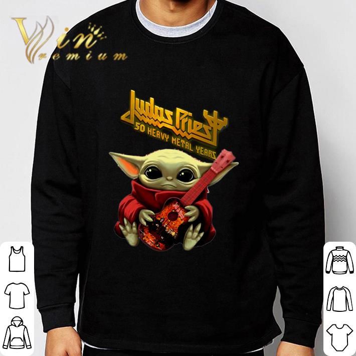 Star Wars Baby Yoda Judas Priest 50 Heavy Metal Years shirt Star Wars Baby Yoda Judas Priest 50 Heavy Metal Years shirt 3