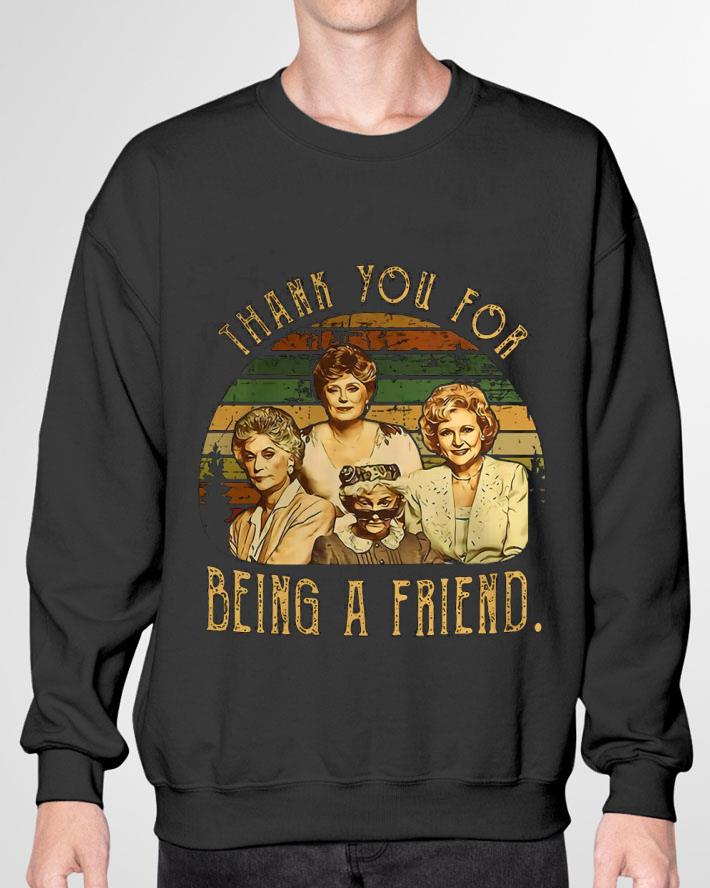 Hot The Golden Girls Thank You for Being A Friend 80s Vintage shirt 3