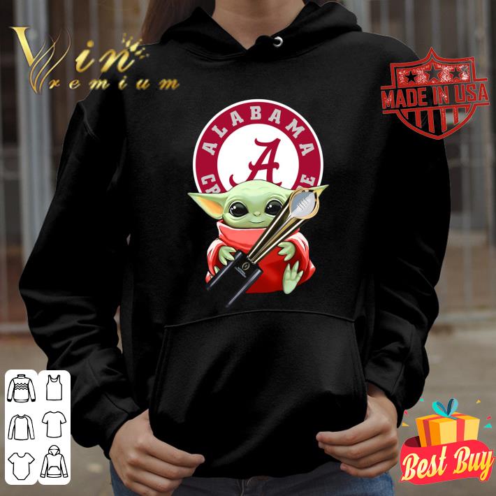 Baby Yoda mashup Alabama Crimson Tide Logo shirt Official Baby Yoda mashup Alabama Crimson Tide Logo shirt 4