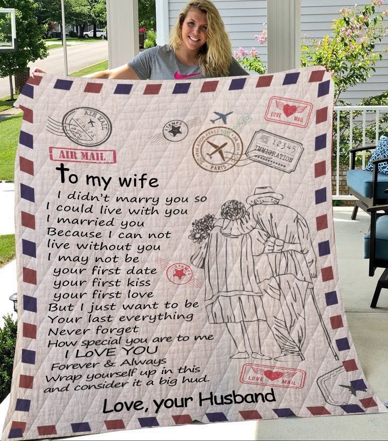 Father’s Day To My Daughter I Pray That You Are Safe Quilt Blanket 6