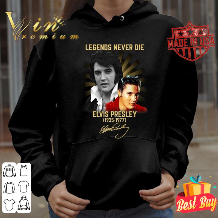 Original Legends Never Die Elvis Presley King 1935-1977 Signature Shirt 12 Legends Never Die Elvis Presley King 1935-1977 Signature Shirt