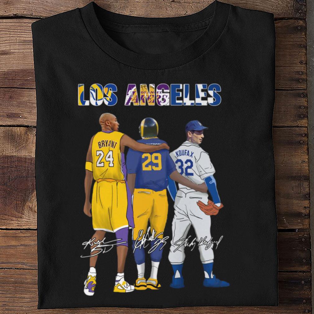 Cooper Kupp And Kobe Bryant Los Angeles Sport Teams Champion Signatures  Shirt, hoodie, sweater, long sleeve and tank top