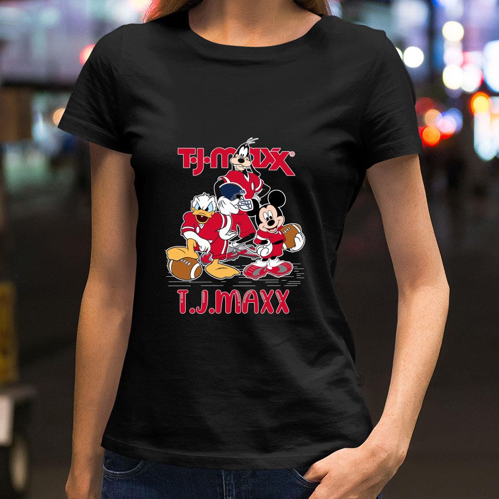TJ Maxx Mashup Disney Characters Mickey Mouse Donald Duck Goofy Shirt