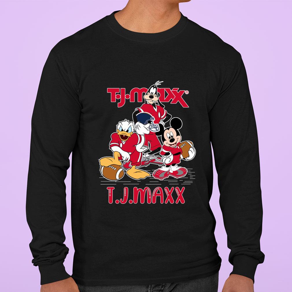 TJ Maxx Mashup Disney Characters Mickey Mouse Donald Duck Goofy Shirt