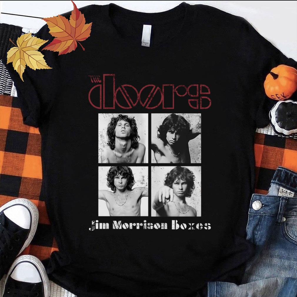 The Doors band rock members Jim Morrison Boxes shirt