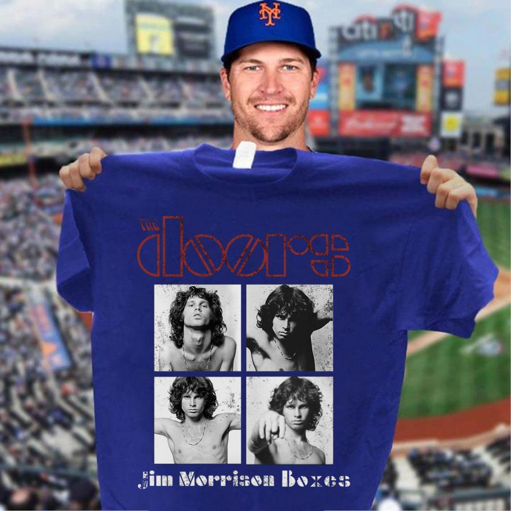 The Doors band rock members Jim Morrison Boxes shirt