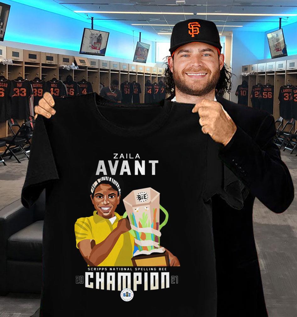 Zaila Avant Garde Wins Scripps National Spelling Bee Champion 2021 Shirt 11 Zaila Avant Garde Wins Scripps National Spelling Bee Champion 2021 Shirt