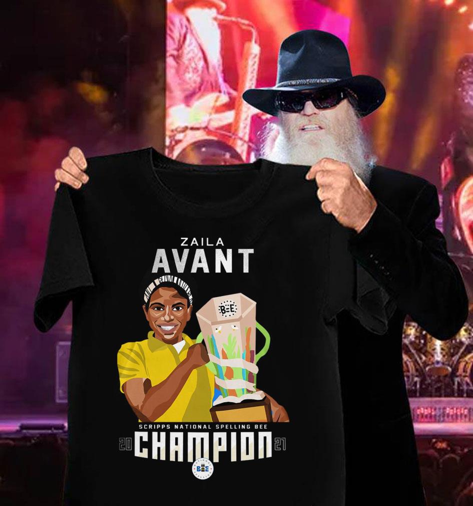 Zaila Avant Garde Wins Scripps National Spelling Bee Champion 2021 Shirt 12 Zaila Avant Garde Wins Scripps National Spelling Bee Champion 2021 Shirt