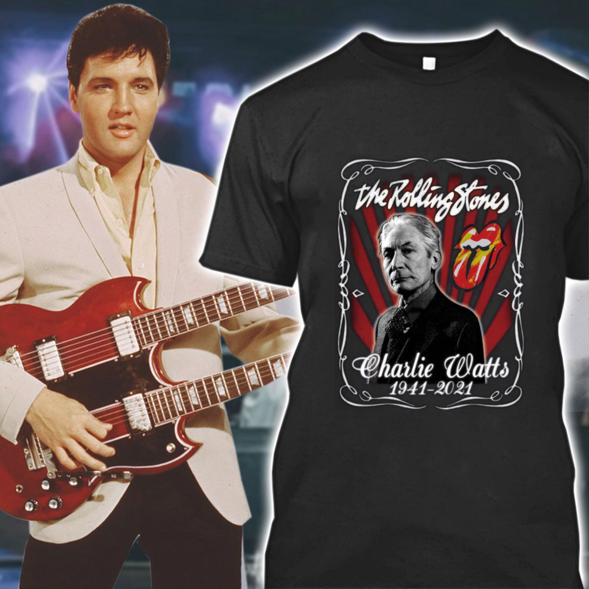 Best RIP Charlie Watts Legends Thank You For The Memories Drummer Charlie Watts 1941-2021 Shirt 8