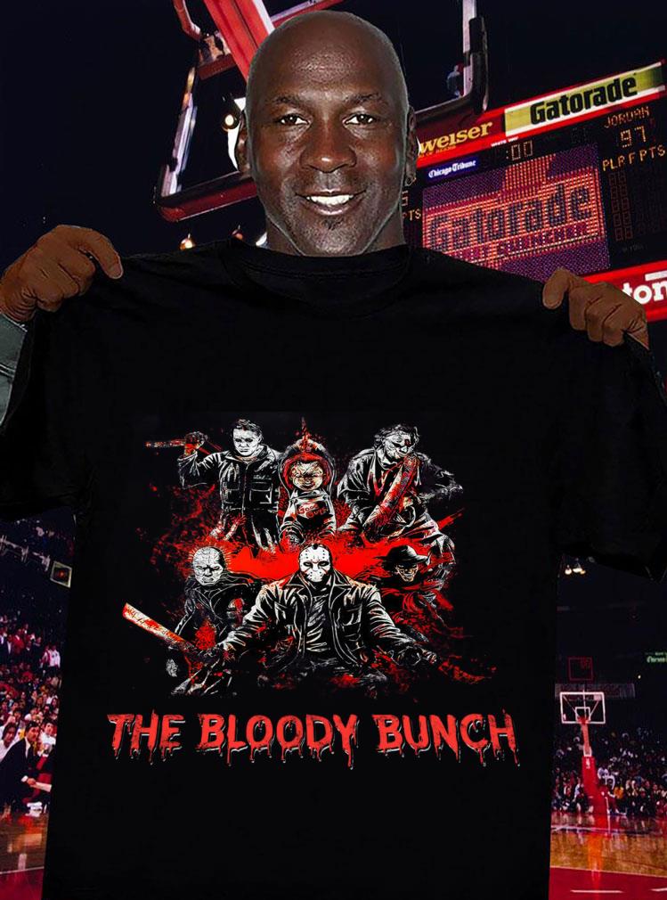 Scariest Horror Villains The Bloody Bunch Shirt