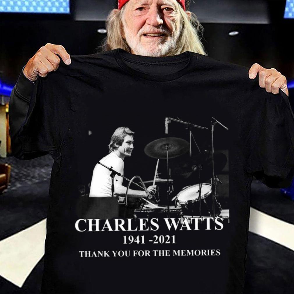 Official Thank You Charlie Watts For Drummer Music Band Memories 1941-2021 Shirt 12 Thank You Charlie Watts For Drummer Music Band Memories 1941-2021 Shirt