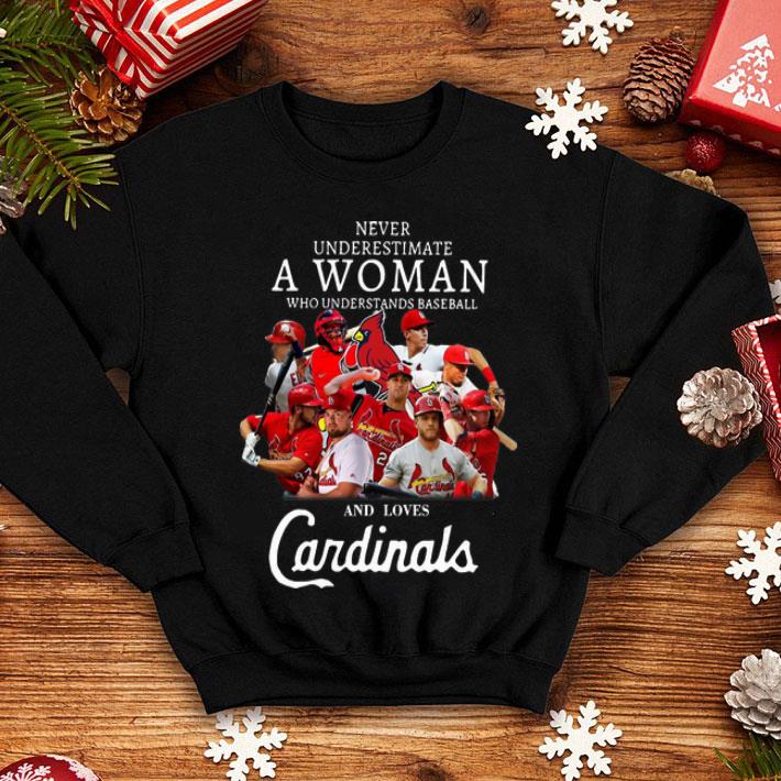 Never Underestimate A Woman Who Understands Baseball And Loves Cardinals