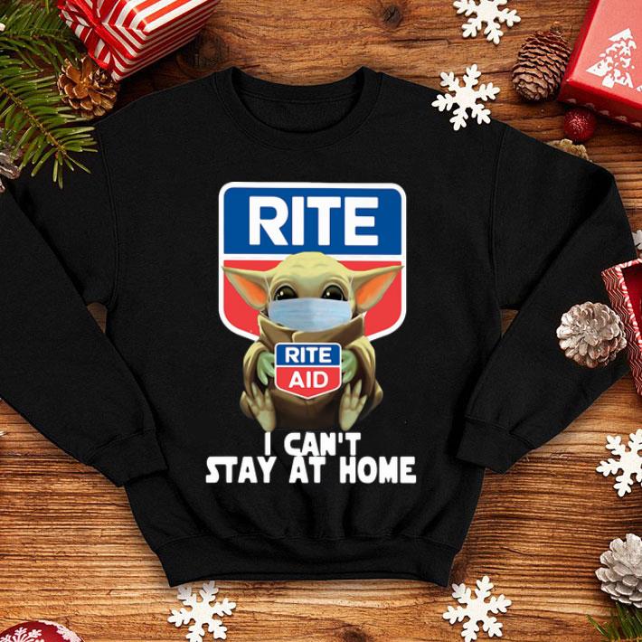 Star Wars Baby Yoda Hug Rite Aid I Can’t Stay At Home Covid-19 shirt