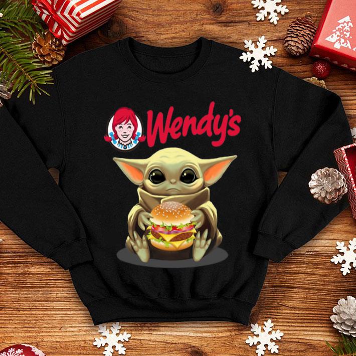 Star Wars Baby Yoda Hug Hamburguesa Wendy’s shirt